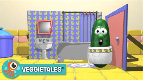 The Hairbrush Song | VeggieTales | JellyTelly | Veggietales, Youtube, Songs