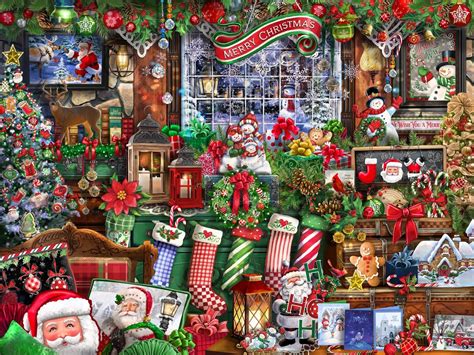 Amazon Vermont Christmas Company Christmas Collectibles Jigsaw