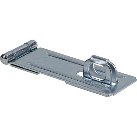 Hardware Essentials Fixed Staple Safety Hasp Zinc 4 12