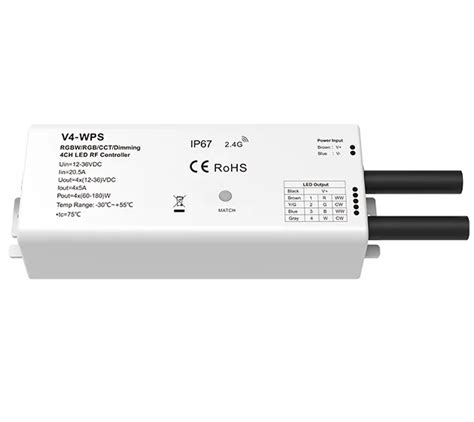 Skydance V Wps Waterproof Channel Constant Voltage Led Rf Controller