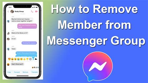 How To Remove Someone From Messenger Group Chat YouTube