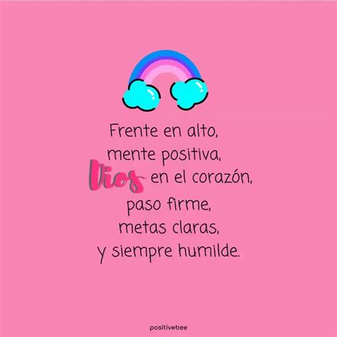 Frente En Alto Mente Positiva Y Dios En El Corazón [video] Frases De