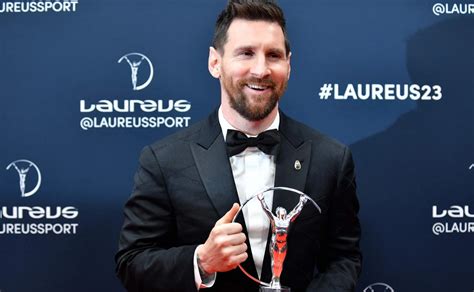 Lionel Messi Fue Elegido El Deportista Del A O En Los Premios Laureus