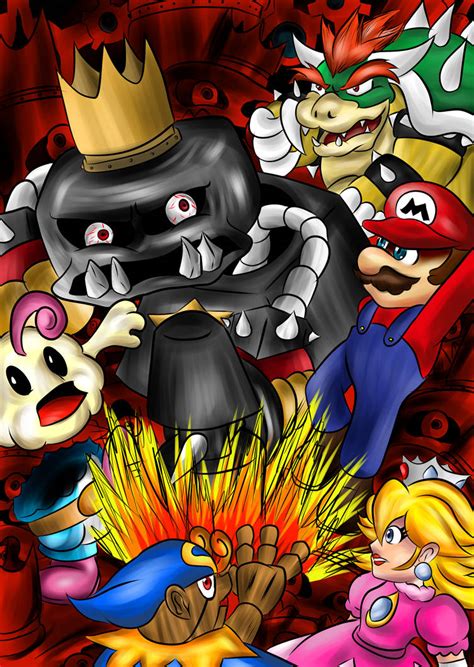 Super Mario RPG - Fighting against Smithy by arthuremori on DeviantArt