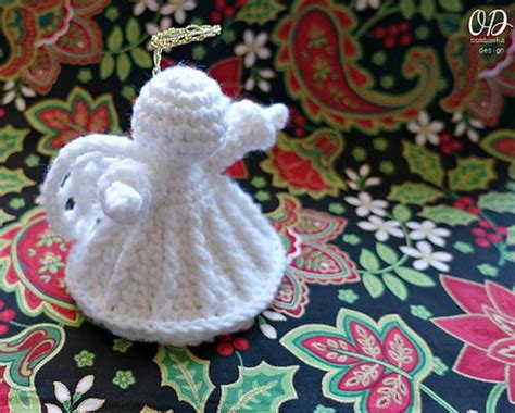 Crochet Angel Ornament | AllFreeChristmasCrafts.com