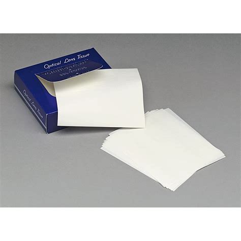 Optical Lens Tissue Box Of Sheets Emgrid Australia