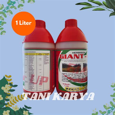 Jual HERBISIDA GIANT UP 480SL 1 LITER Shopee Indonesia