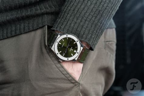 Hublot Classic Fusion Titanium Green Mm Oriental Horology