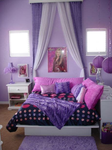 Purple Bedroom Ideas For Teenage Girl 11 Inspira Spaces In 2020 Purple Bedrooms Purple