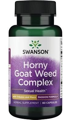 Swanson Horny Goat Weed Complex MyCore Supplements