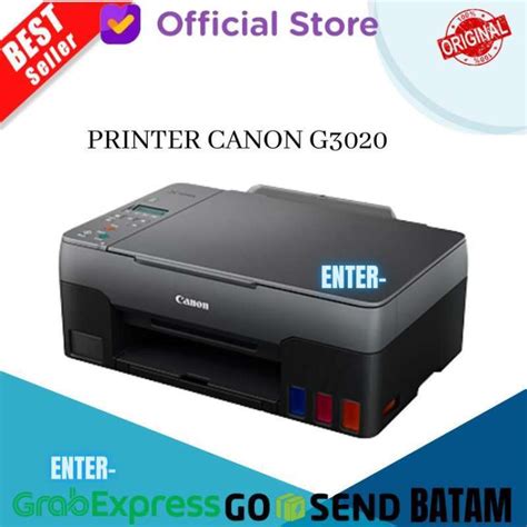 Jual Printer Canon PIXMA Ink Efficient G3020 WiFi Print Scan Copy