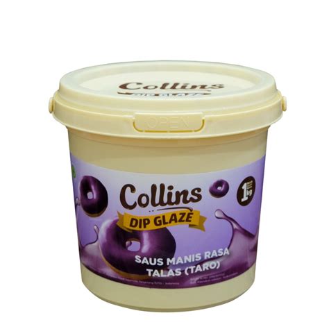 Jual Collins Dip Glaze Saus Manis Rasa Talas Taro Indonesia Shopee