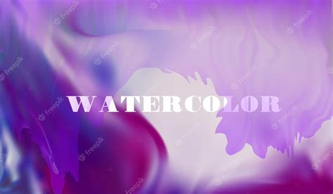 Premium Vector Watercolor Background