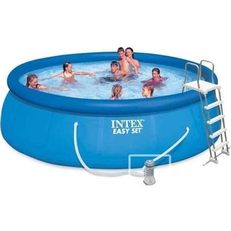 Kit Piscine Hors Sol Autoportante Intex Easy Set X Cm