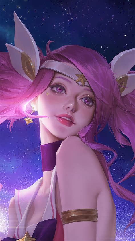 Lux Beautiful Star Guardian Lol League Of Legends Video Game Art