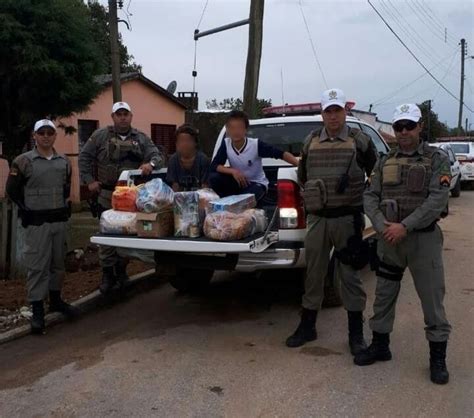 Brigada Militar Auxilia Fam Lia Em Situa O De Vulnerabilidade Social