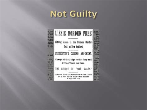 PPT - Lizzie Borden PowerPoint Presentation, free download - ID:1963905