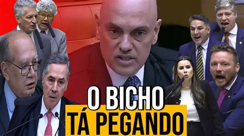 Stf E Pt Blindam Moraes Folha Atacada Moraes D De Ombros Pra