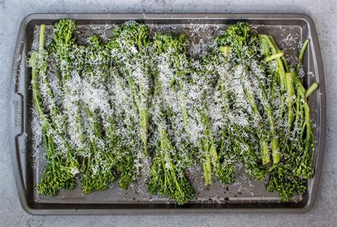 Balsamic Parmesan Roasted Broccolini Recipe • Salt And Lavender