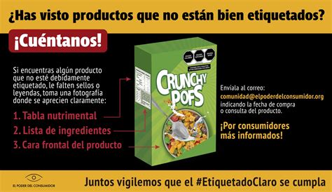 Poder Del Consumidor On Twitter Conoces Productos Que No Respeten El