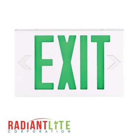 LED EXIT SIGN GREEN - Modern Electrical Supplies Ltd