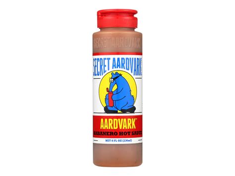 Secret Aardvark Reaper Hot Sauce Aardvark Sauce Habanero