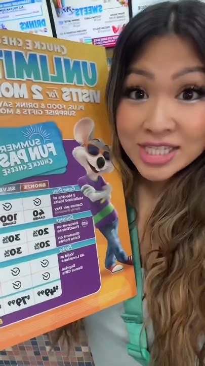 Chuck E Cheese Summer Pass Is An Amazing Deal For Unlimited Fun Chuckecheese Summerfun Youtube