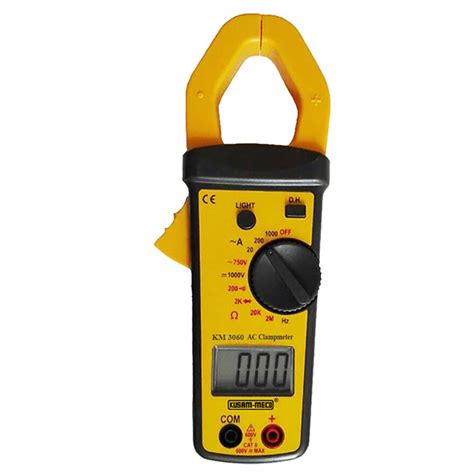 Kusam Meco Industrial Grade Digital Clamp Meter Model Km