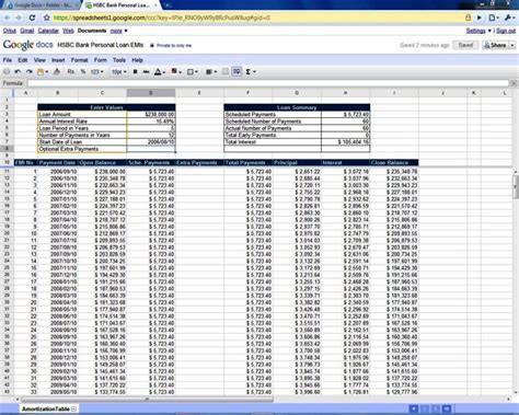 Loan Repayment Calculator Excel Template Sampletemplatess