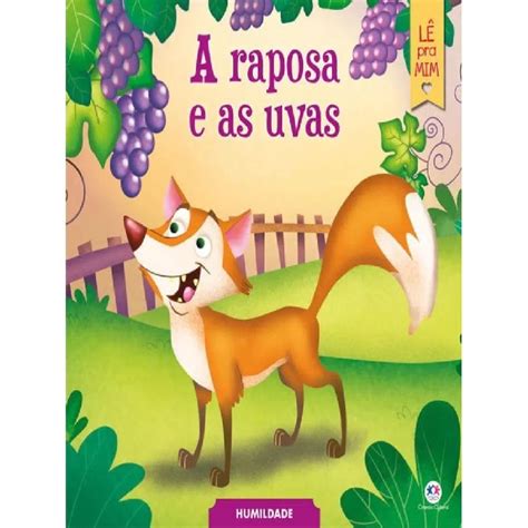 Livro Infantil A Raposa E As Uvas Ciranda Cultural Papelaria Criativa