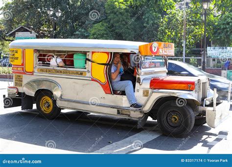 Traditional Jeepneys In Manila Philippines Editorial Image