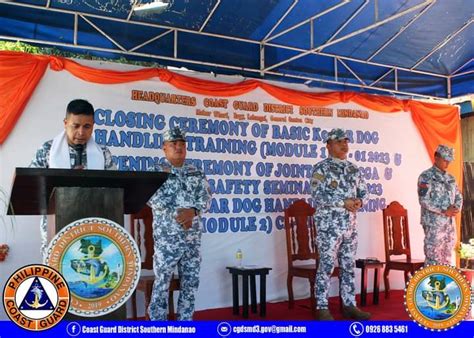 General Santos Coast Guard District Southern Mindanao Graduation