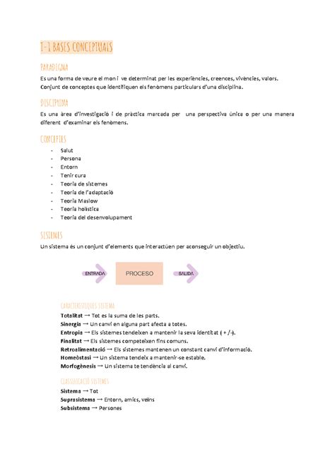 UNI Bases Conceptuals T 1 BASES CONCEPTUALS PARADIGMA Es Una Forma