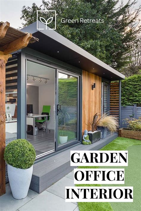 Garden Office Ideas for 2024 | Green Retreats | Garden home office, Contemporary garden rooms ...