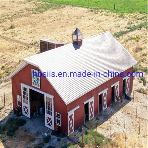 Farming House Prefab Poultry Cow Farm Building China Supplier Breeding