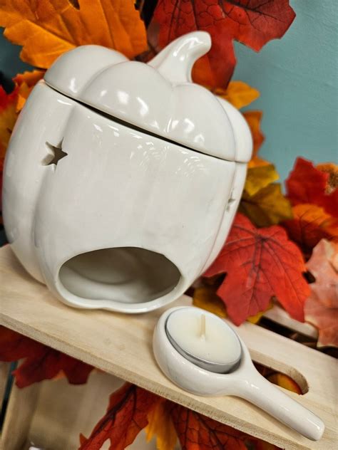 Large Pumpkin Ceramic Wax Melt Burner