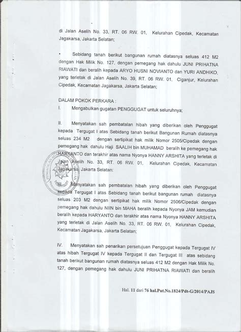 Contoh Surat Permohonan Tanah