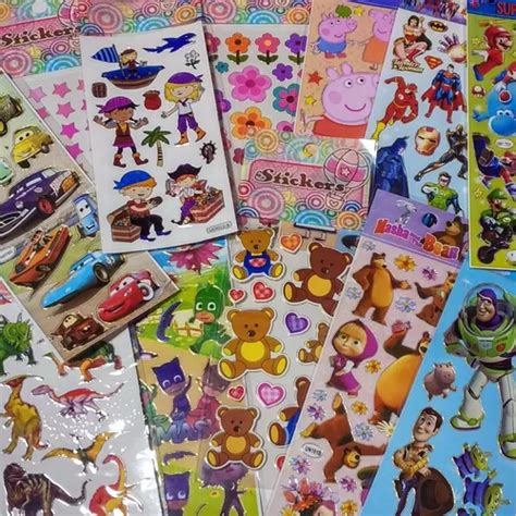 Stickers Infantiles X 50 Planchas M11 En Venta En Capital Federal