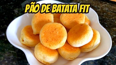 PÃO DE BATATA FIT RECEITA BARATA E MUITO FÁCIL DE FAZER YouTube