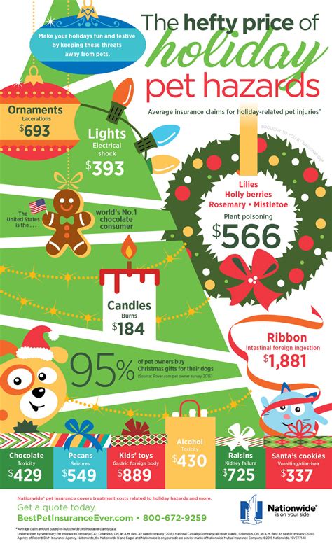 Holiday Pet Hazards Infographic Pet Health Insurance And Tips