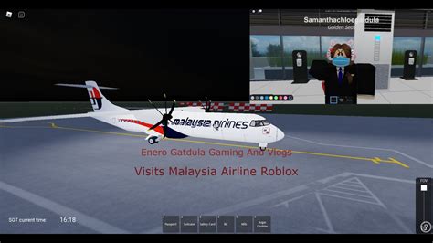 Malaysia Airlines Roblox Flying On Economy Class Youtube