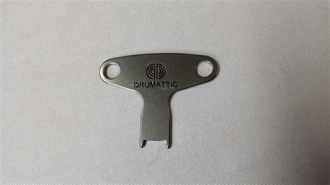 Drumattic Slot Headed Drum Key For Vintage British Drums Slotted