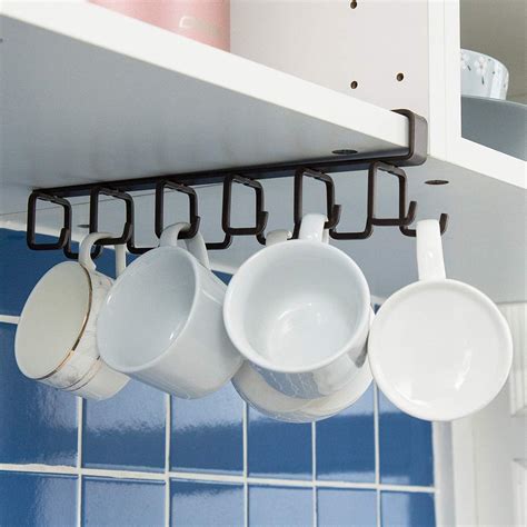 Amazon IDEALCRAFT Mug Hook Under Cabinet Hanging Holder For Small