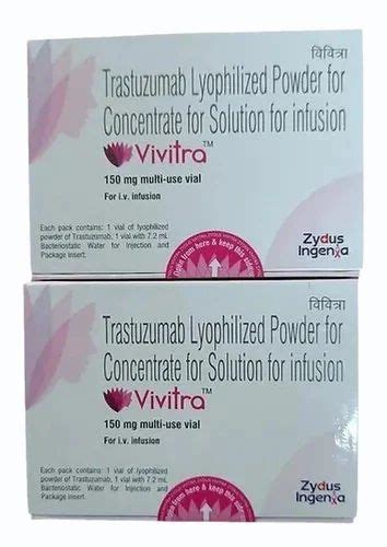 Trastuzumab 150Mg Vivitra 150 Mg Injection Zydus Cadila At Rs 22447