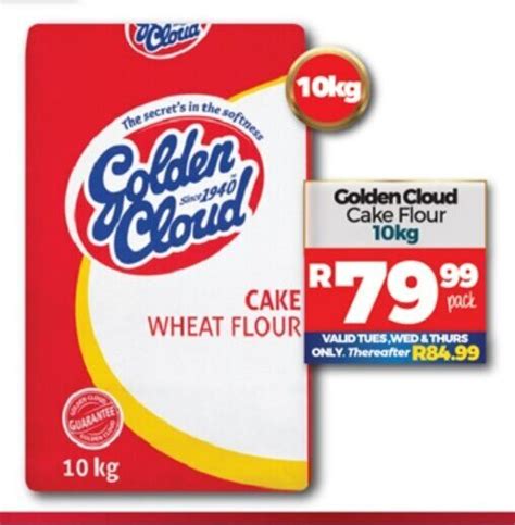 Golden Cloud Cake Flour 10kg Offer At Take N Pay