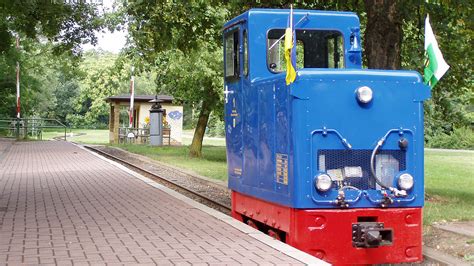 Parkeisenbahn Auensee In Leipzig Region Leipzig Dampfbahn Route Sachsen