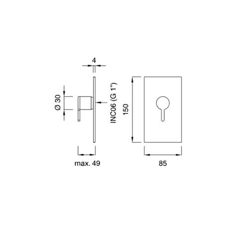 INNOVO Shut Off Valve With Flush Valve By CEA ArchiPro NZ