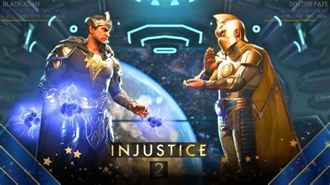 Injustice 2 Black Adam Vs Doctor Fate Youtube