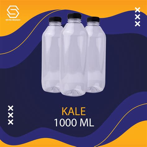 Jual Botol Plastik Kale Ml Ss Shopee Indonesia