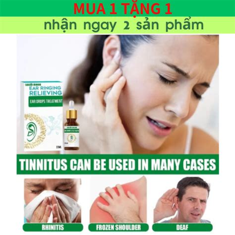 HOT K Thuốc Nhỏ Tai Ù Tai Thuốc Làm Sạch Tai Nhẹ Nhàng Dung Dịch Làm Sạch Điều Trị Nhiễm Trùng
